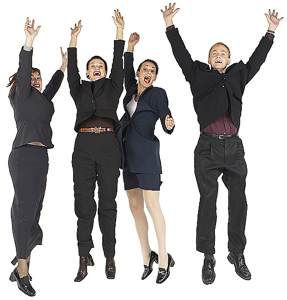 We are leaping with joy!